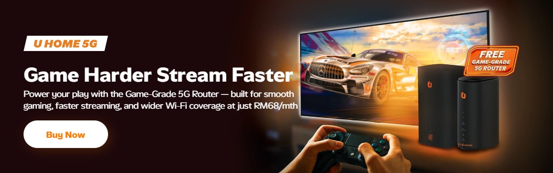 U Home 5G RM68 monthly, fast speed like fibre broadband